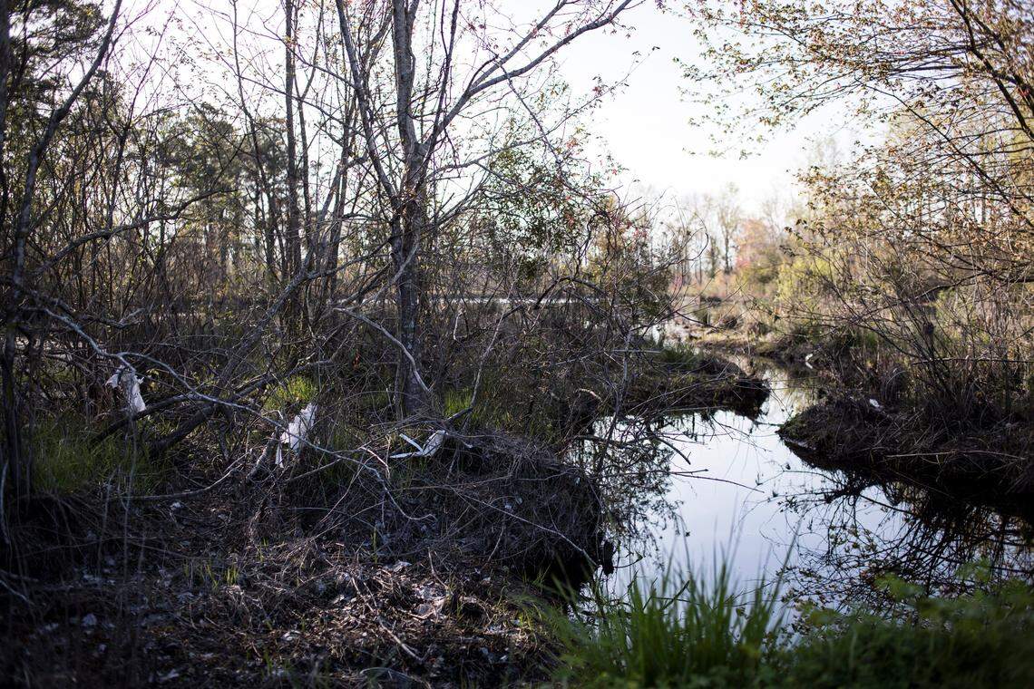 On the evening of Nov. 27, 2018, investigators found Hania Aguilar’s body submerged in water under a plastic table in a swampy area off of Wire Grass Road in Orrum, NC, about 11 miles from Rosewood Mobile Home Park where she lived.