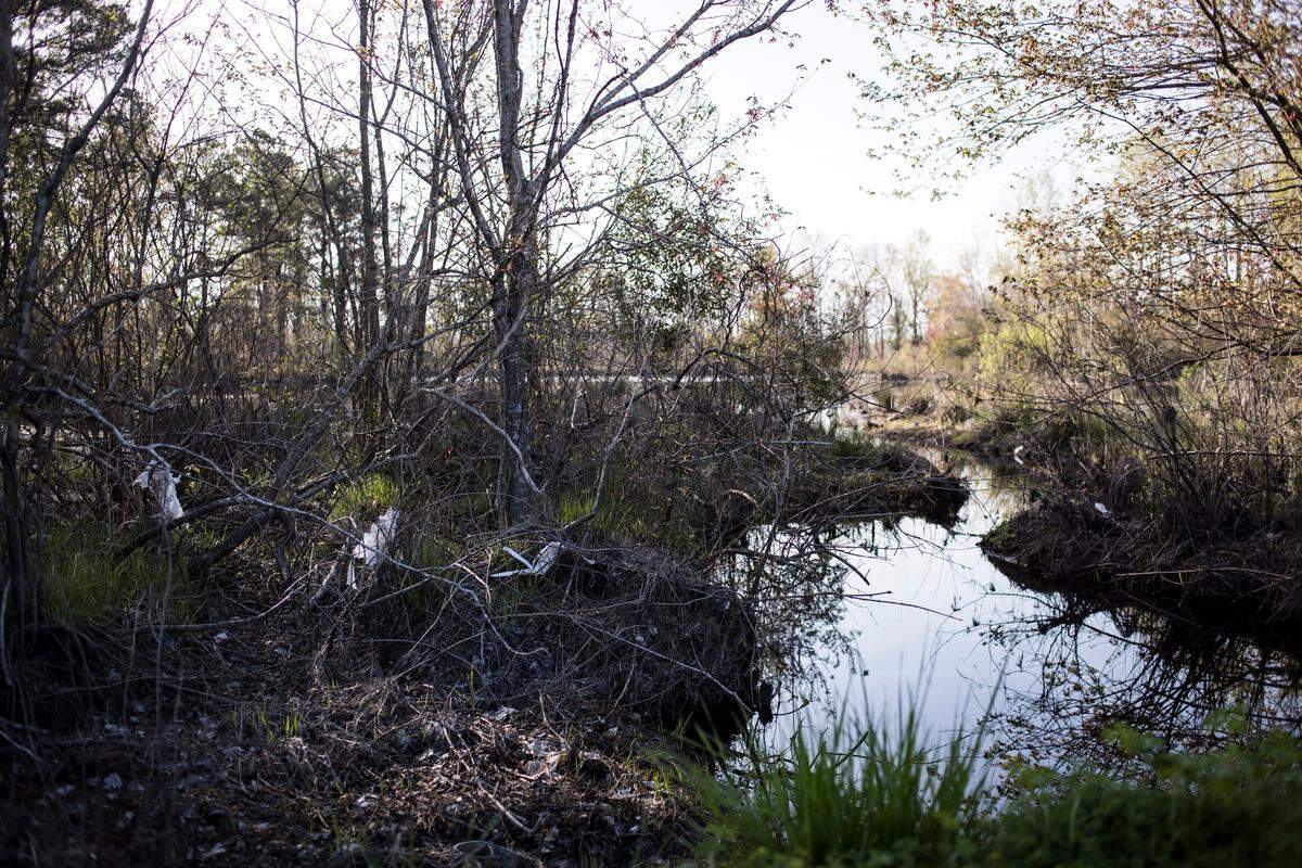On the evening of Nov. 27, 2018, investigators found Hania Aguilar’s body submerged in water under a plastic table in a swampy area off of Wire Grass Road in Orrum, NC, about 11 miles from Rosewood Mobile Home Park where she lived.