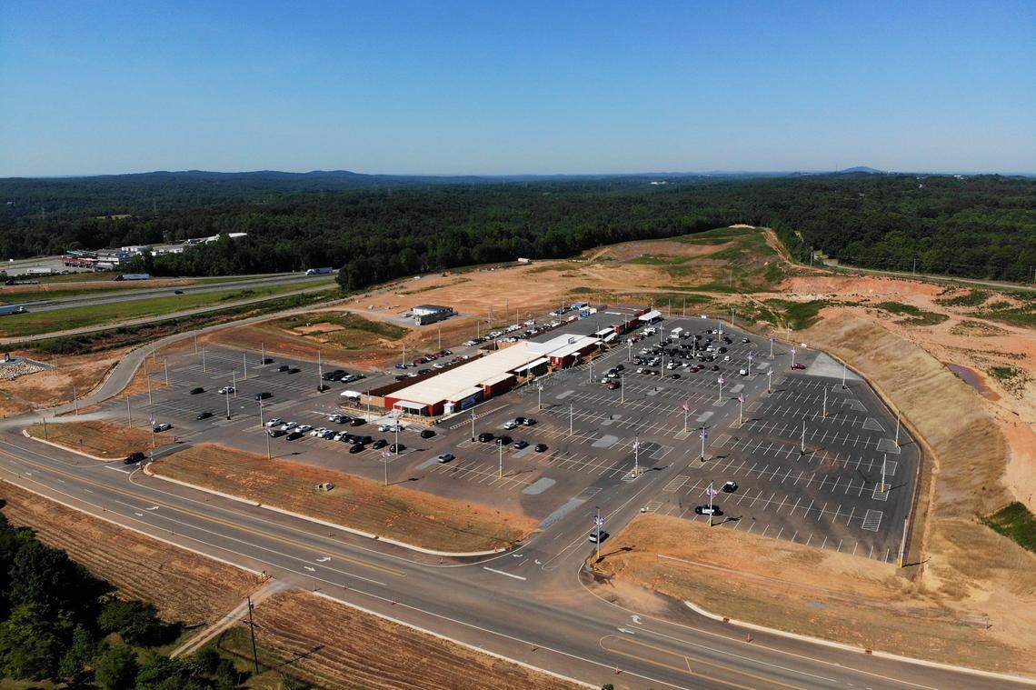 Two Kings Casino just off of interstate 85 in Kings Mountain, N.C., Wednesday, June 22, 2022.