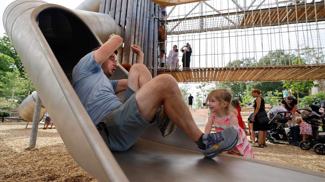 Here’s a guide to the new Gipson Play Plaza at Raleigh’s Dix Park