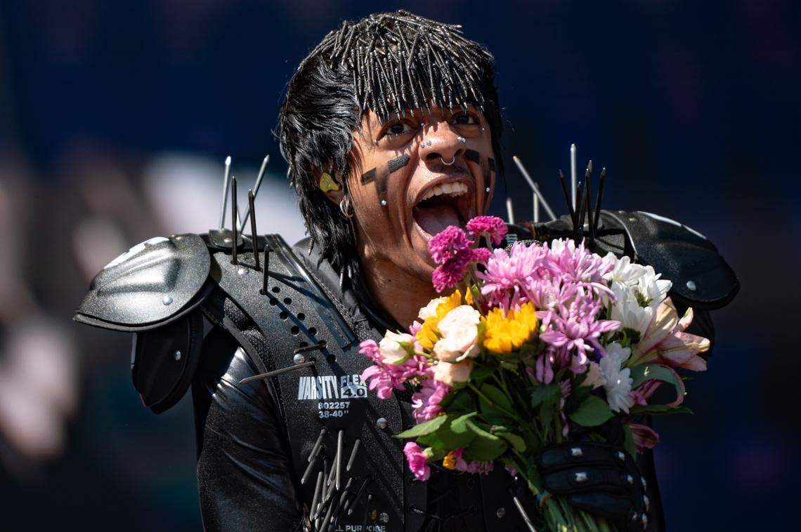 Teezo Touchdown performs at the first day of Dreamville Music Festival in Dix Park in Raleigh, NC on Saturday, April 6, 2024.