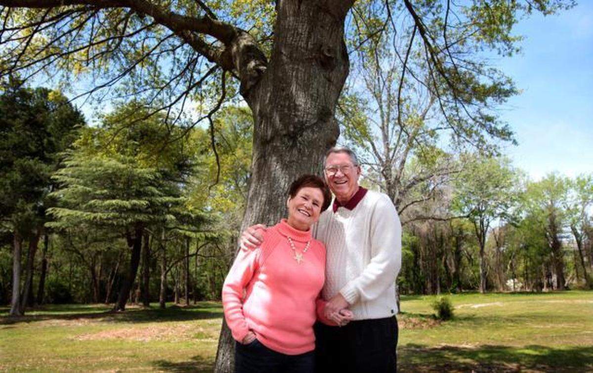 Peggy and Billy Griffin of Cary met when they were children living in the Methodist Orphanage. They began dating while there in 1950 and then got married in 1954.