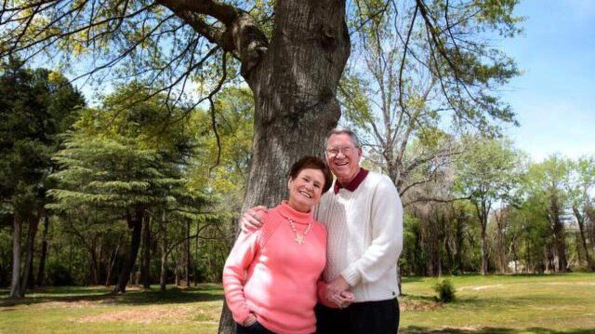 Peggy and Billy Griffin of Cary met when they were children living in the Methodist Orphanage. They began dating while there in 1950 and then got married in 1954. They organize an annual reunion for alumni every Easter at the North Raleigh Hilton Hotel in Raleigh. Peggy arrived at the orphanage in 1941 and left in 1953, and Billy arrived in 1946 and left in 1952.

