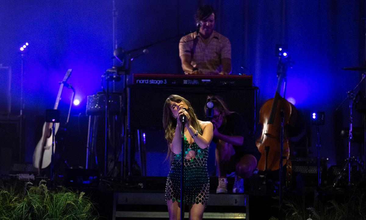 Country music star Maren Morris opens her “Humble Quest Tour” at Raleigh, N.C.’s Red Hat Amphitheater, Thursday night, June 9, 2022.