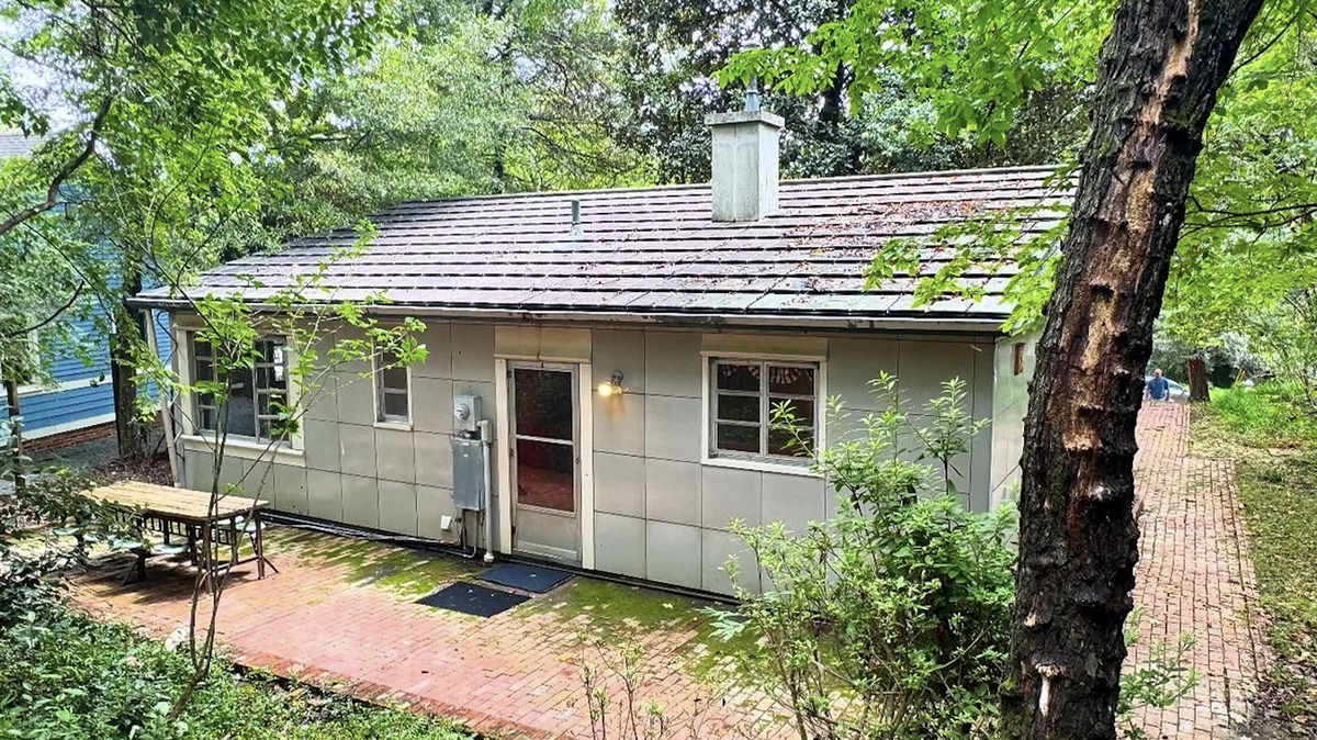 Historic Lustron house at 109 Stephens St. in Chapel Hill is currently listed for $397,000, according to Preservation North Carolina.