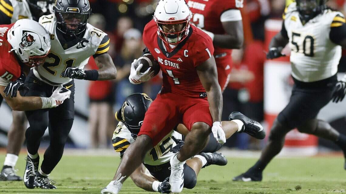 Photos: NC State escapes with a win over Appalachian State