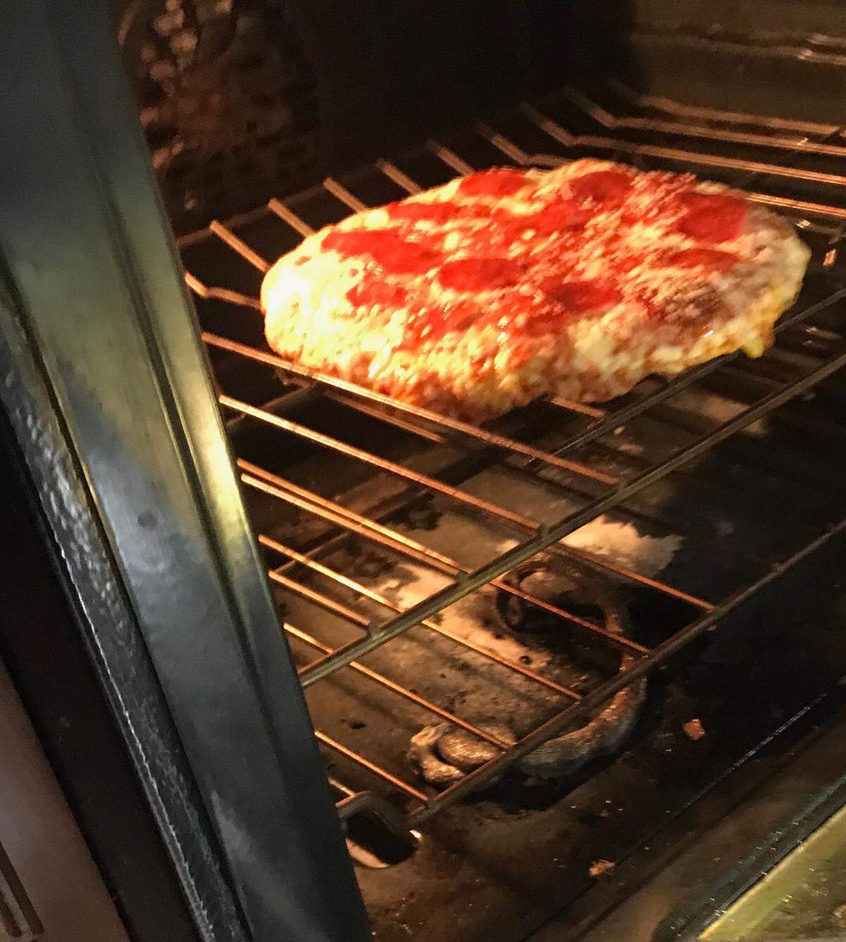 A North Carolina family found a snake in their oven while making a frozen pizza Monday night.