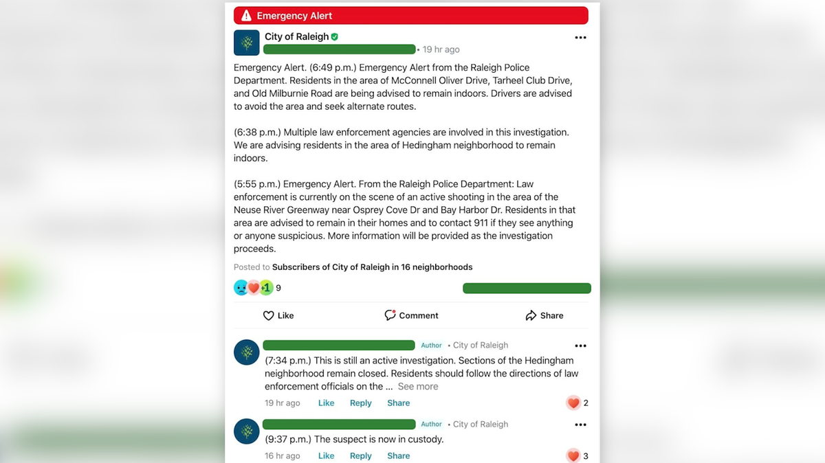 City didn’t use all available alert systems during Raleigh’s mass shooting