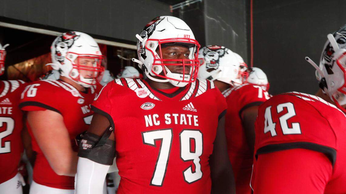 Panthers pick Charlotte native Ikem Ekwonu from NC State in NFL draft
