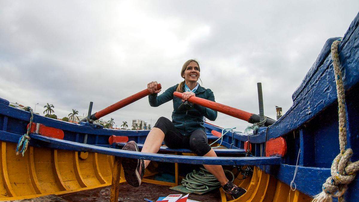 Kim Holderness Holderness in the March 2, 2022, finale of “The Amazing Race.”