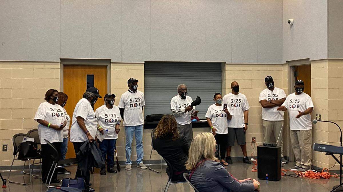 Members of George Floyd's family