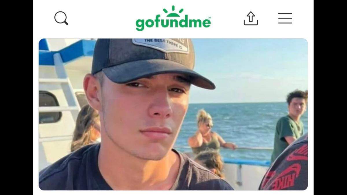 Austin Gaither, 17, died at the scene of the wreck in Lexington, North Carolina state troopers said.