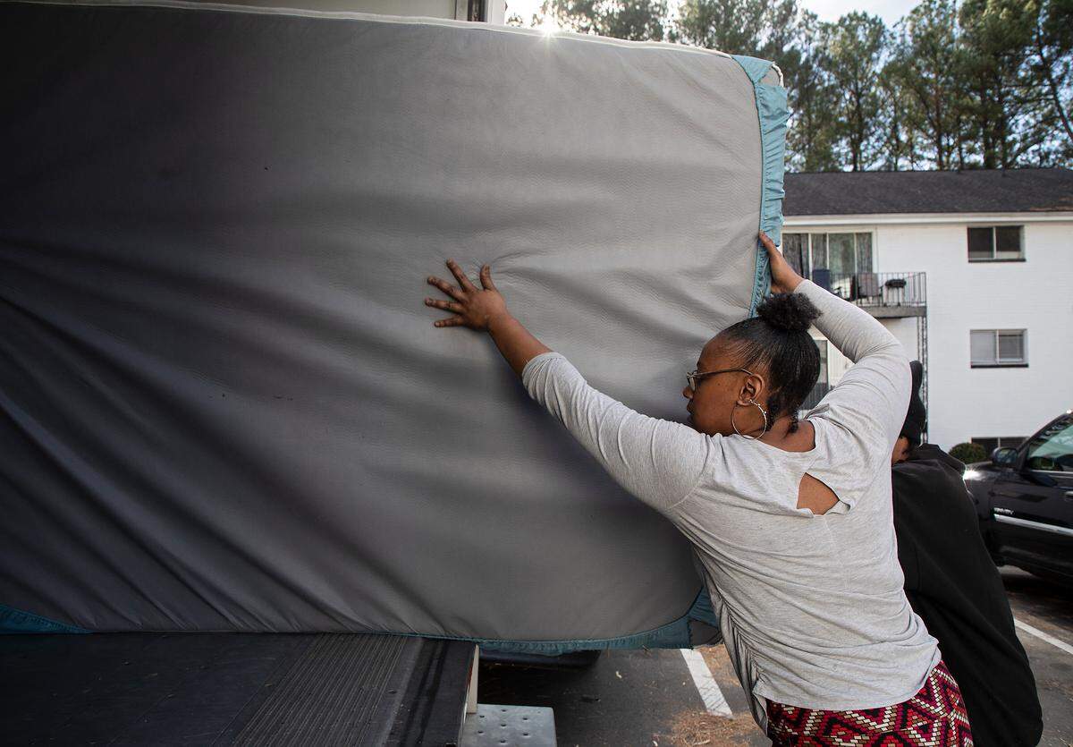 Skyrocketing rents in Durham have displaced renters like Portia Watson (pictured) in recent years.