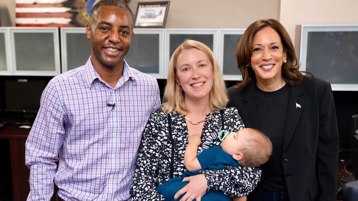 Helene gave them a chance to meet Kamala Harris. They didn’t expect a follow-up call.