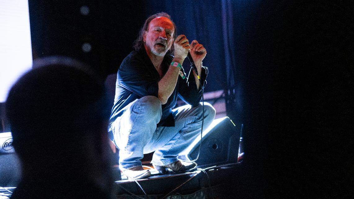 Jesus Lizard performs at at Moore Square in Raleigh during the Hopscotch Music Festival on Saturday, Sept. 7, 2024.