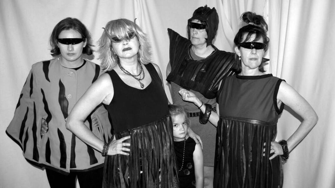 Rubber creatures from outer space? That’s the inspiration for this artist’s fashion line.