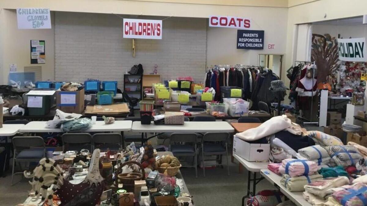 North Raleigh Presbyterian Church’s Super Saturday Yard Sale is a tradition for bargain hunters. Church members spend months curating the goods they will sell.