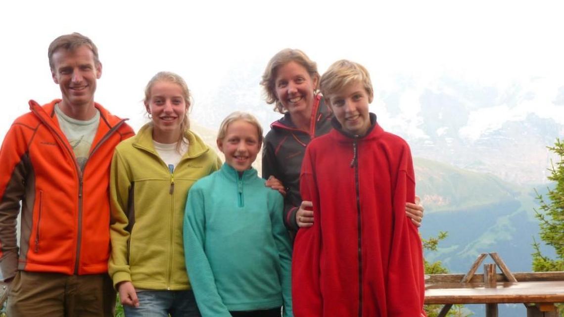 Niklaus, left, Elsa, Annabel, Lucy and Sophie Steiner. Sophie Steiner died in 2013 of cancer at the age of 15. She inspired her family to start the Be Loud! Sophie Foundation, which raises money to help teens and young adults with cancer. The foundation has funded cancer research and the development of age-appropriate programming as well as the adolescent/young adult program director at UNC Lineberger Comprehensive Cancer Center.