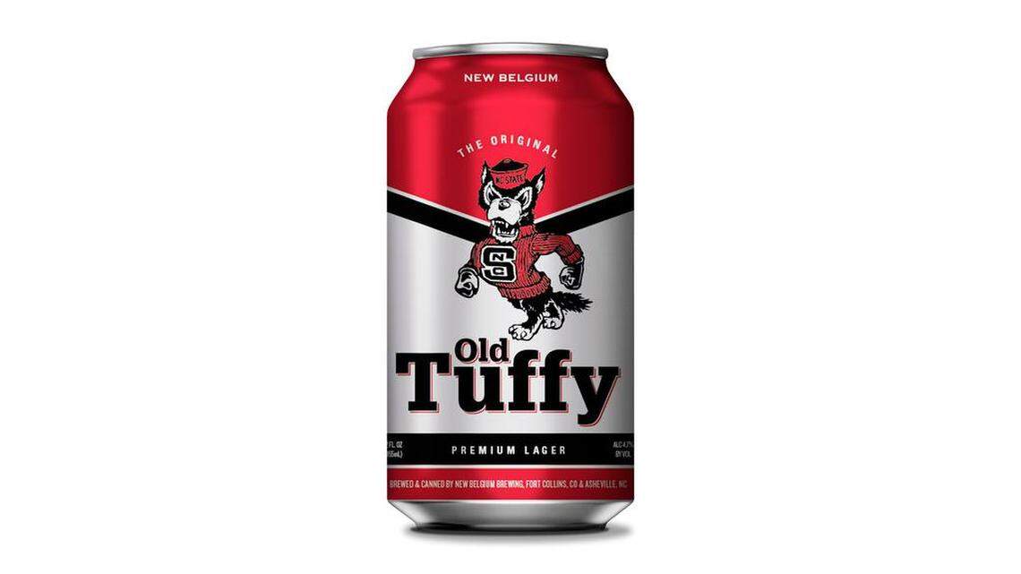 New Belgium and N.C. State have partnered up to create the new beer Old Tuffy Lager, available in August in North Carolina.