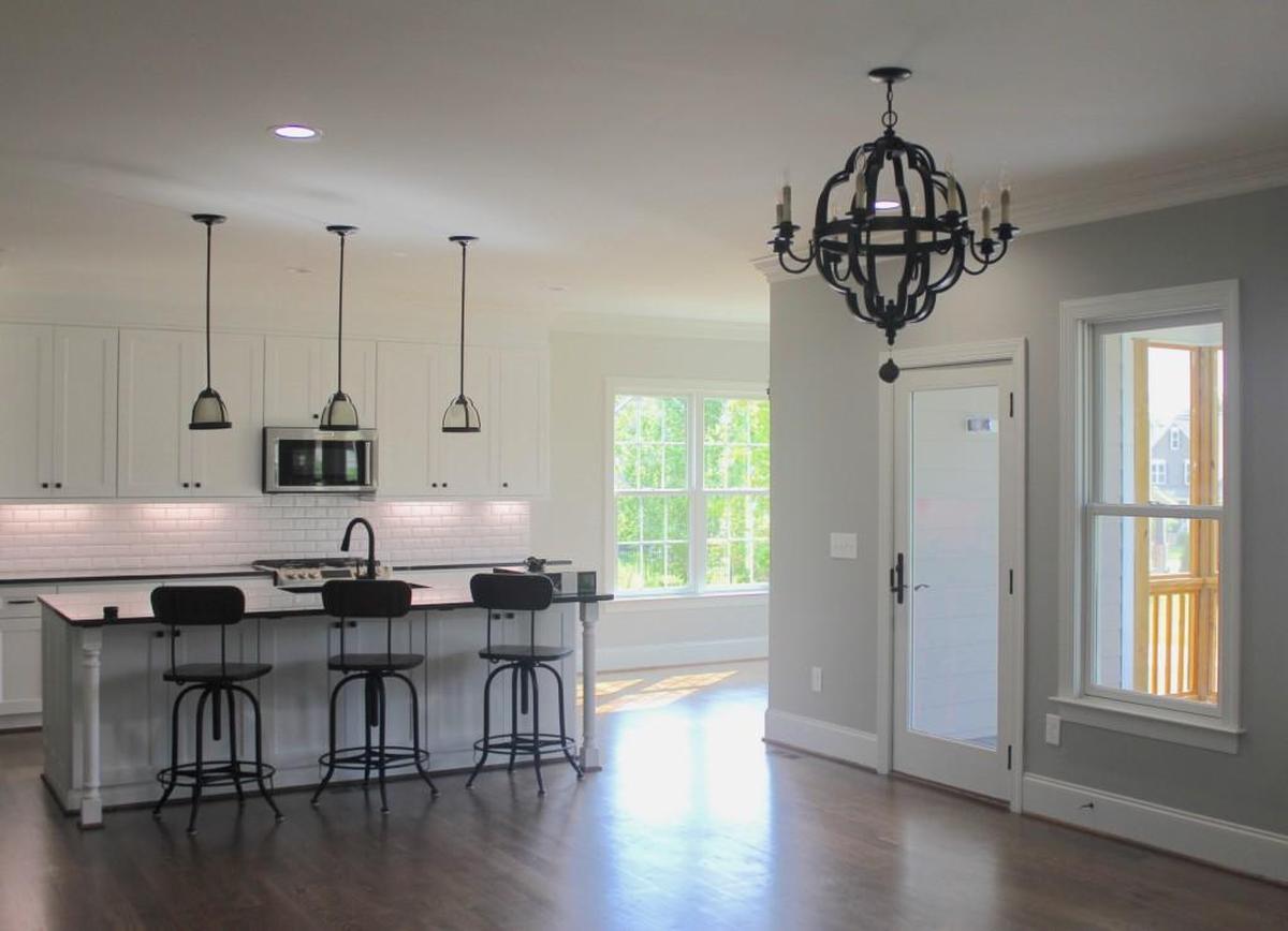 When designing your forever home, don’t overthink spending that extra $100 on the perfect finishing touch. Upgrade things such as carpet, cabinetry, lighting and mirrors.