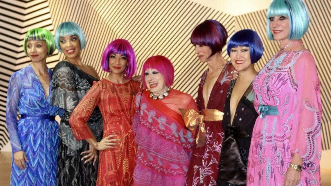 Dame Zandra Rhodes’ garments are more than fashion. They’re works of art.