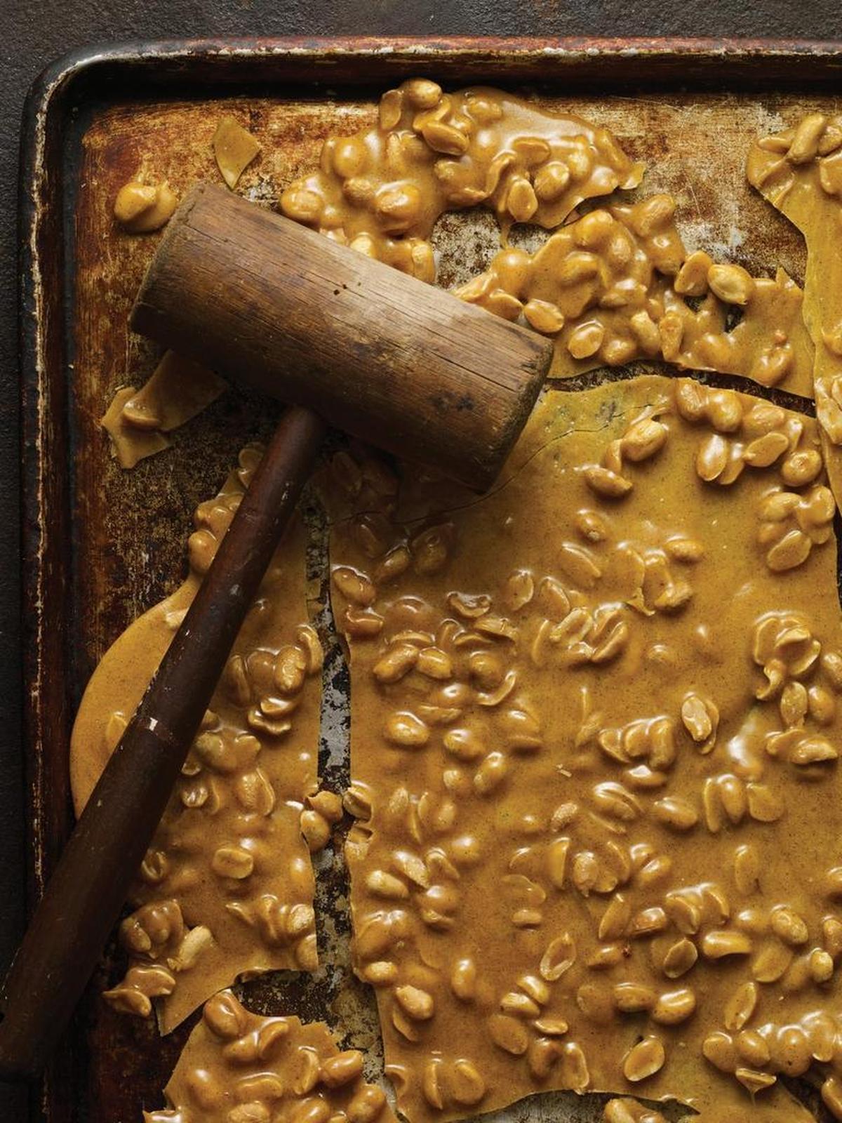 Caramel Vanilla Peanut Brittle from “BraveTart.”