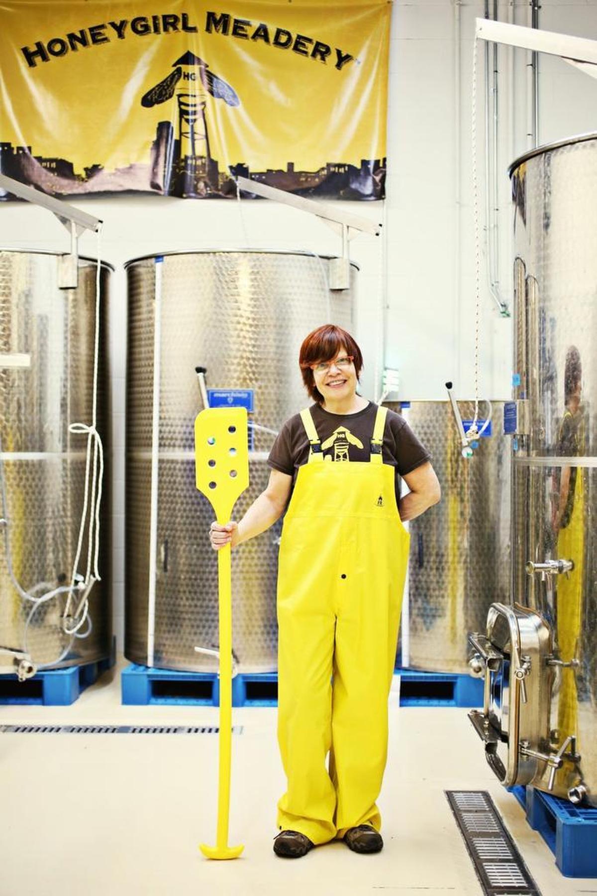 Durham-based mead-maker Diane Currier is looking to save the bees by using honey from North Carolina bees in her bottles of mead at Honeygirl Meadery.