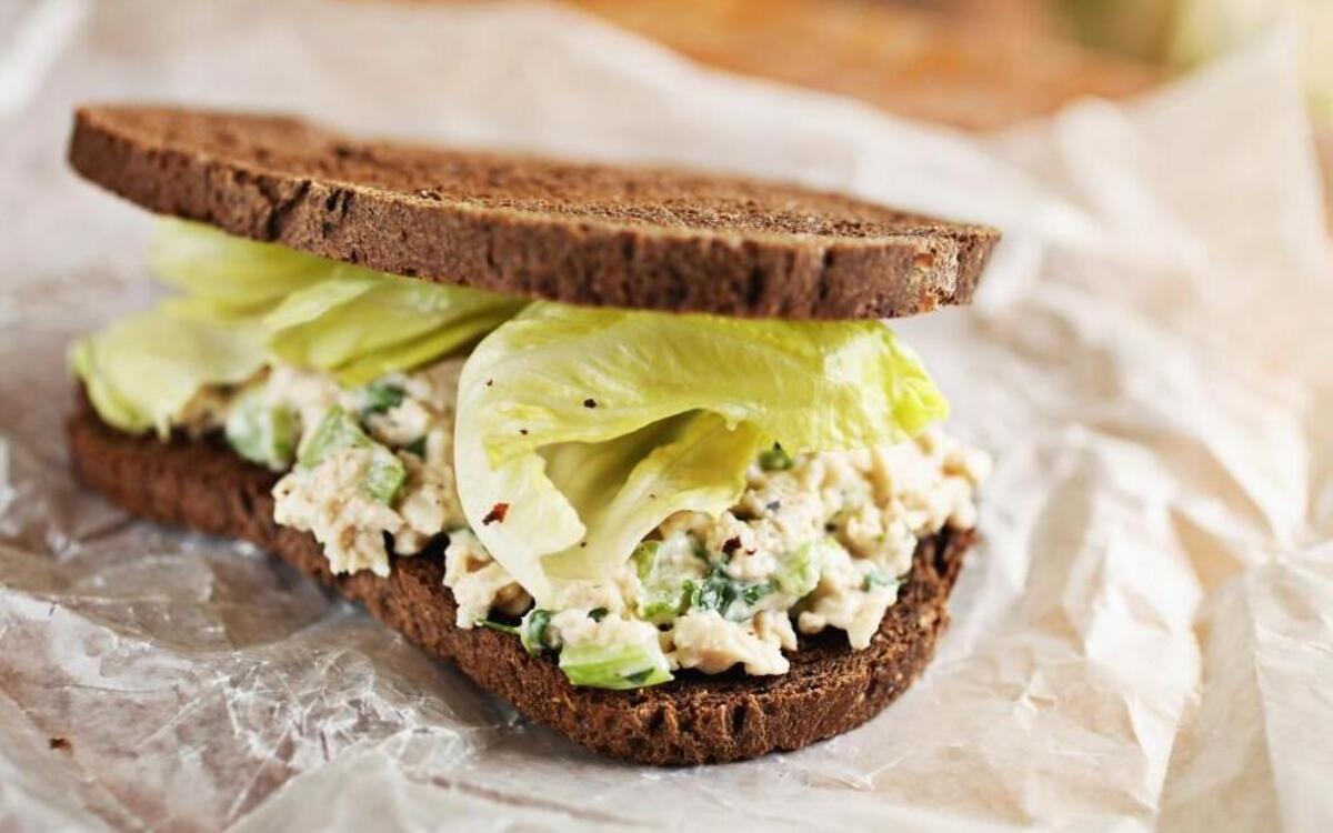 Weaver Street Market’s Vegan Chicken Salad.
