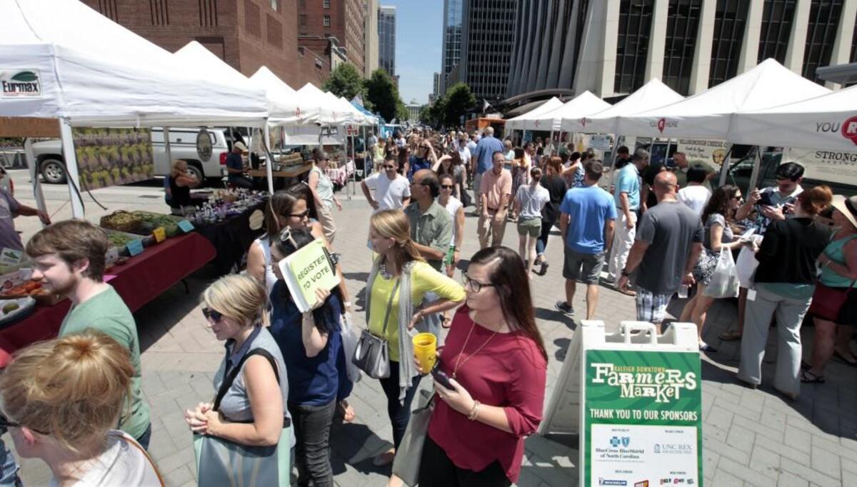 The Raleigh Downtown Farmers Market is moving from City Plaza on Fayetteville Street.
