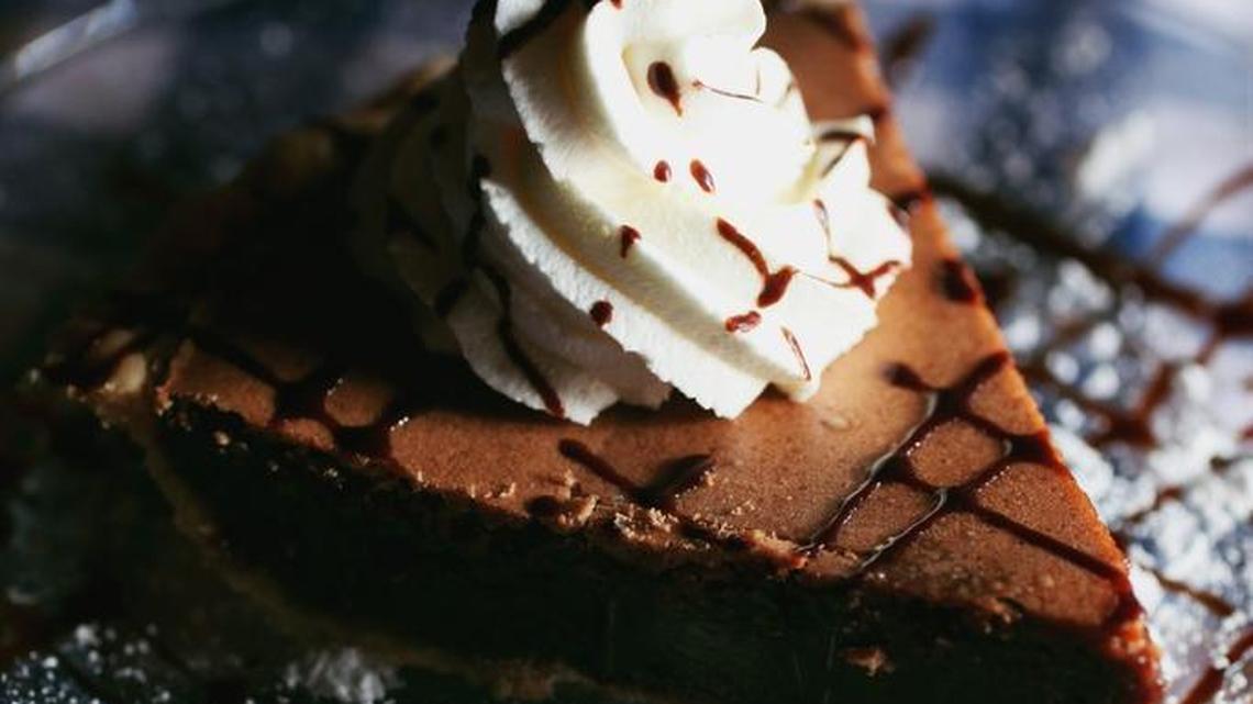 The Chocolate Chess Pie is a classic menu item at the Angus Barn in Raleigh.