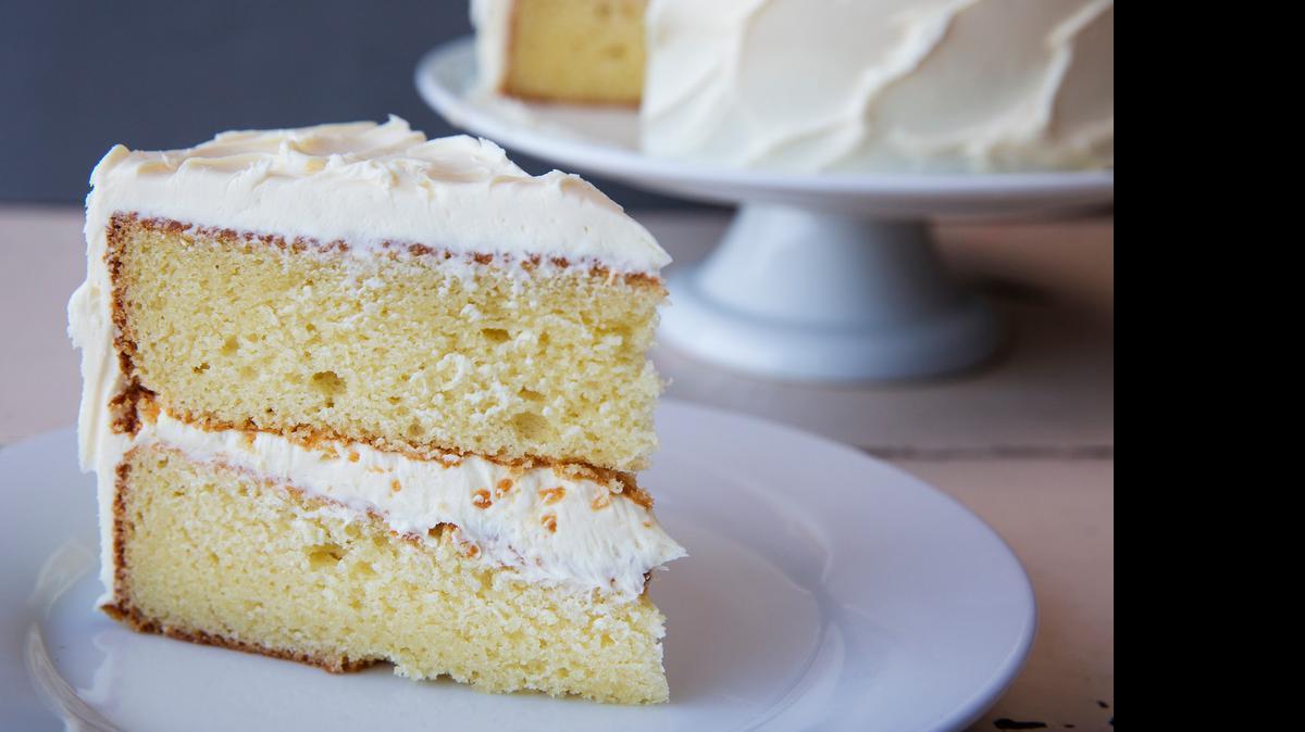
1-2-3-4 Cake in Amy Shirley’s “Gluten-Free in Lizard Lick.” 
