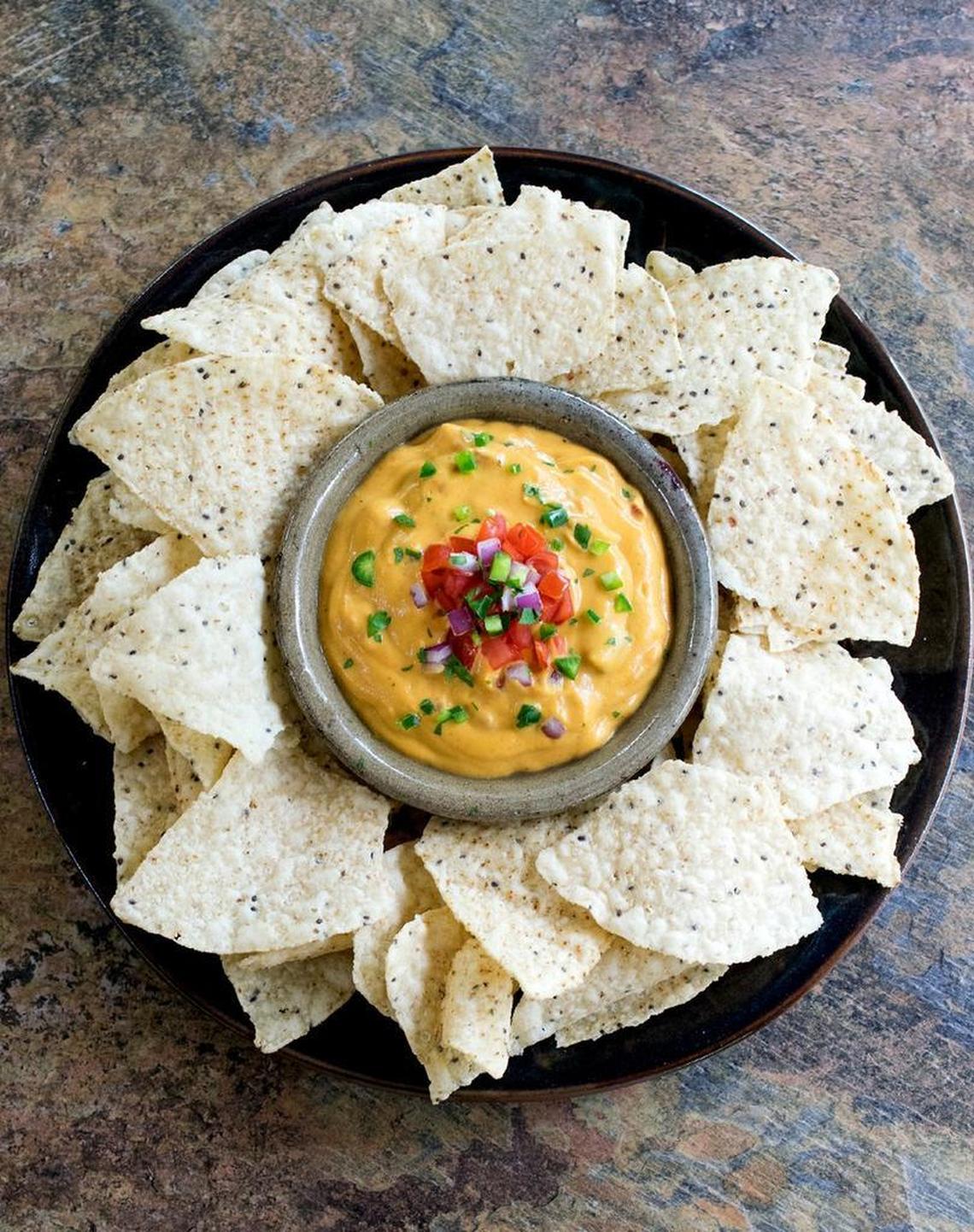Vegan Queso from Kathy Hester, Durham author of “The Ultimate Vegan Cookbook for Your Instant Pot.”