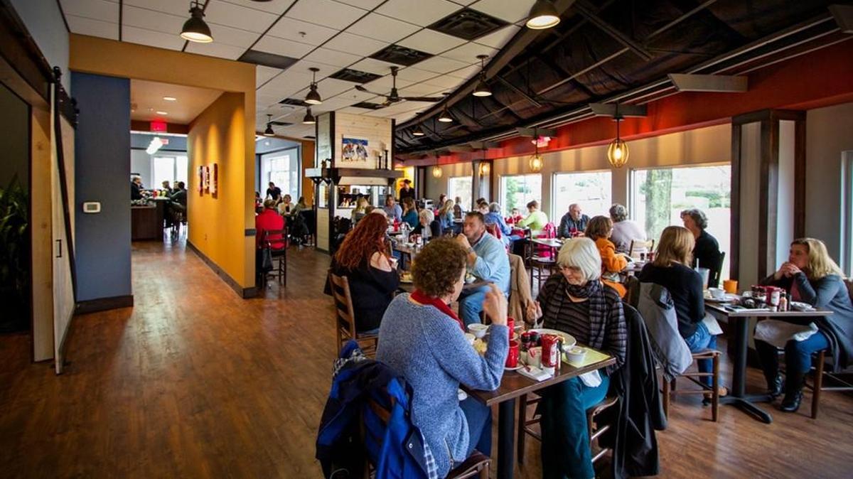 Famous Toastery opened its first Triangle location in Cary’s Waverly Place in 2014. Franchise owners Dean and Beth Kessel filed for bankruptcy protection for the restaurant this week.