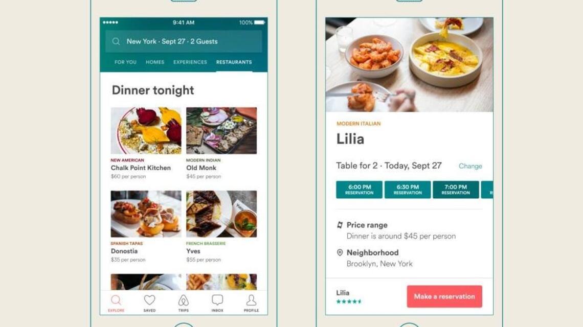 Airbnb wants to make it easier to reserve tables at these popular restaurants