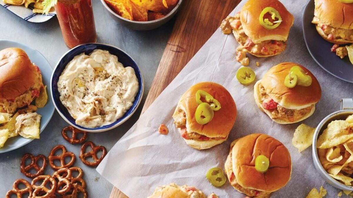 The Carmelized Onion Dip is served with potato chips. Elizabeth Heiskell shares family stories with most recipes in her new book, “What Can I Bring? Southern Food for Any Occasion Life Serves Up.”