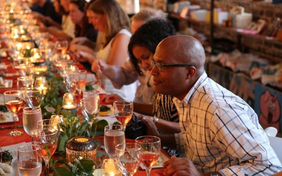 Micheal Sparks (shown at right) started The Underground Kitchen. The clandestine pop-up dinners will return to the Triangle in a couple weeks.