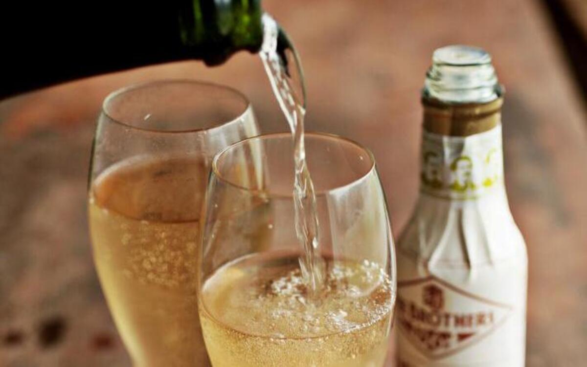 
Bu.ku’s Merci Bouquet cocktail.
