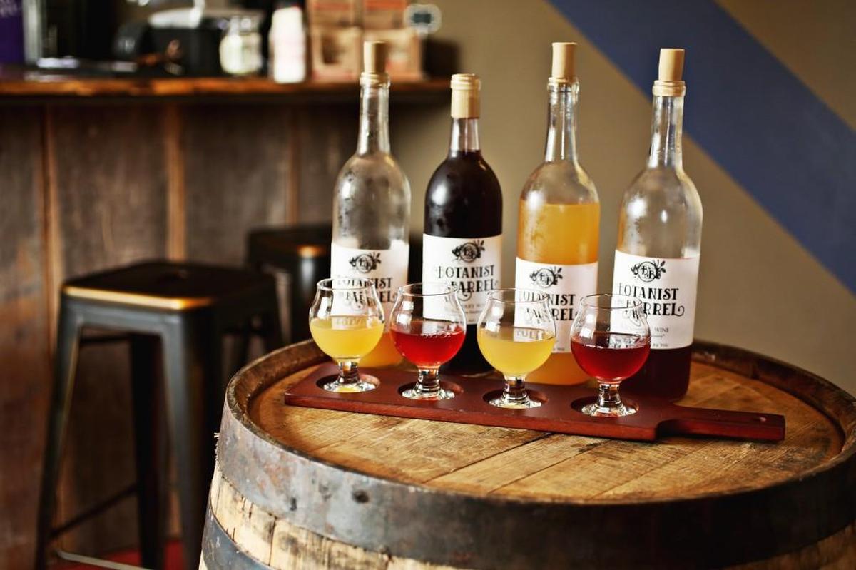 Botanist and Barrel makes small-batch wines and ciders in Cedar Grove, North Carolina. They’re available in shops from the Triangle to Asheville.