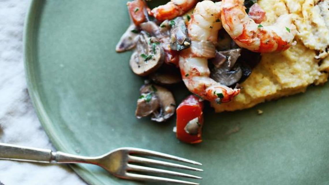 Irregardless Cafe’s Shrimp and Grits has been on the menu for more than five years.