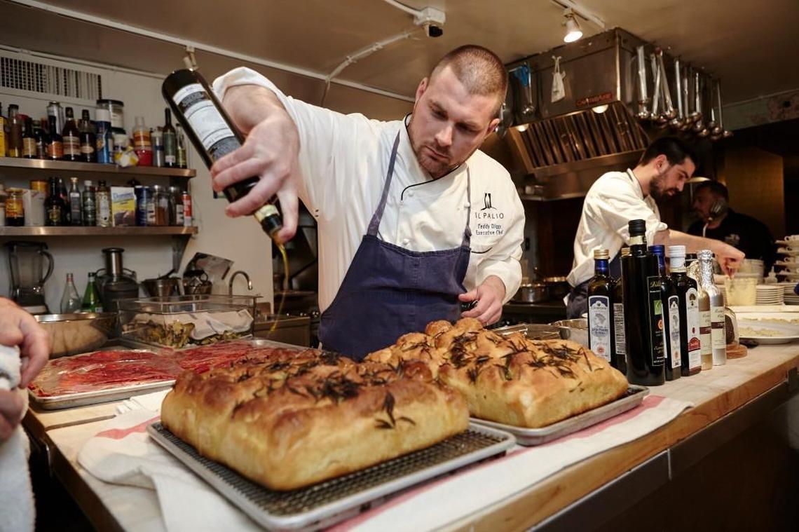Il Palio Chef Teddy Diggs cooked at the James Beard House in New York City for the first time on Feb. 7. He is hosting an Italian feast in Chapel Hill in September to raise money for the James Beard Foundation.