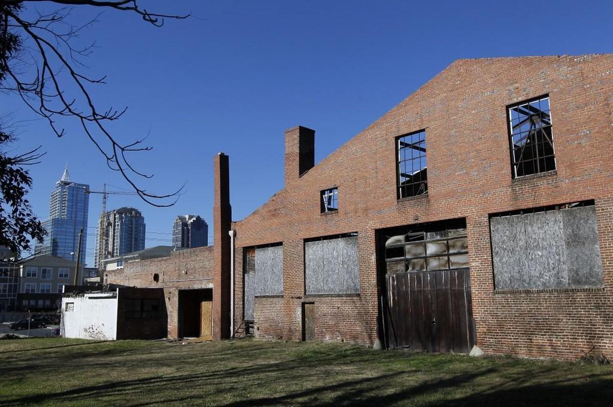 Stone’s Warehouse on the east side of downtown Raleigh is being developed by Jason Queen into production and retail space for food businesses.