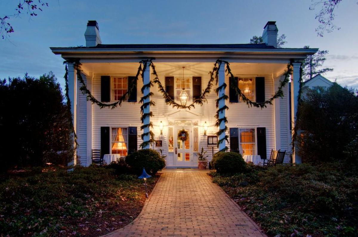 Fearrington House in Pittsboro will be serving Christmas Eve dinner.