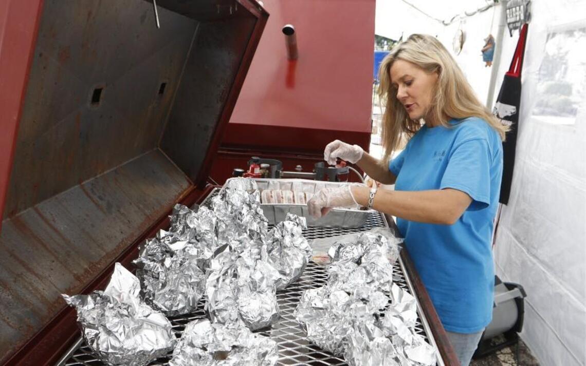 Barbecue cooking is a family affair for competitive Kinston siblings