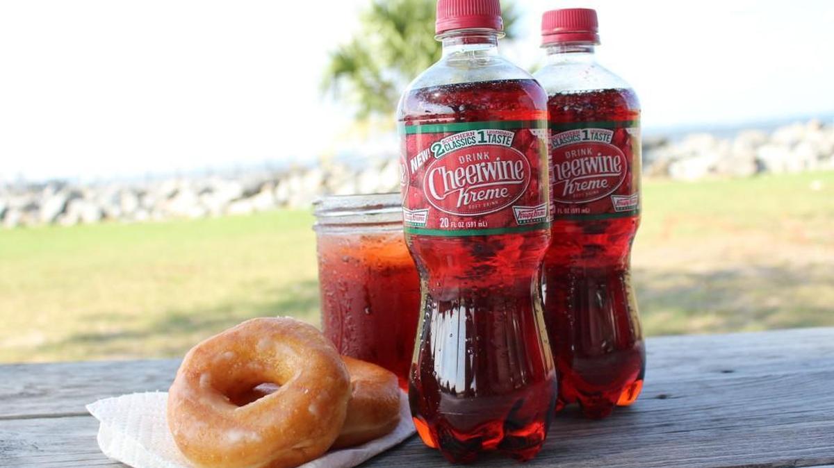 A photo of Cheerwine Kreme, being sold for the second time through September, 2017.