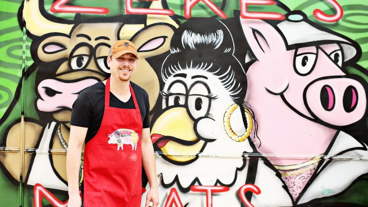 Zeke’s Meats food truck, owned by Zeke Firestein, will be at the North Raleigh Food Truck Rodeo March 25, from 3 to 7 p.m., at 9500 Durant Road, Raleigh. Other trucks are Havana Daves, Sarges Chef on Wheels, JAM Ice Cream and Arepa Culture