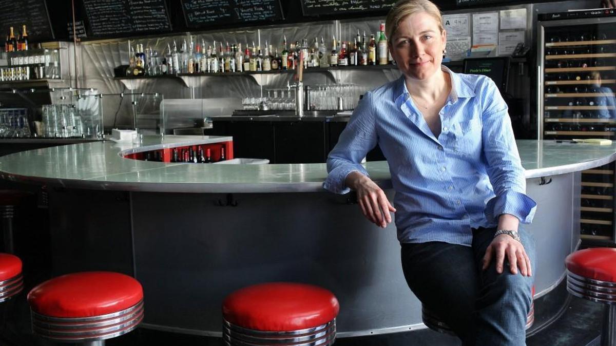 Raleigh chef and restauranteur Ashley Christensen at Poole's Downtown Diner in Raleigh, NC.