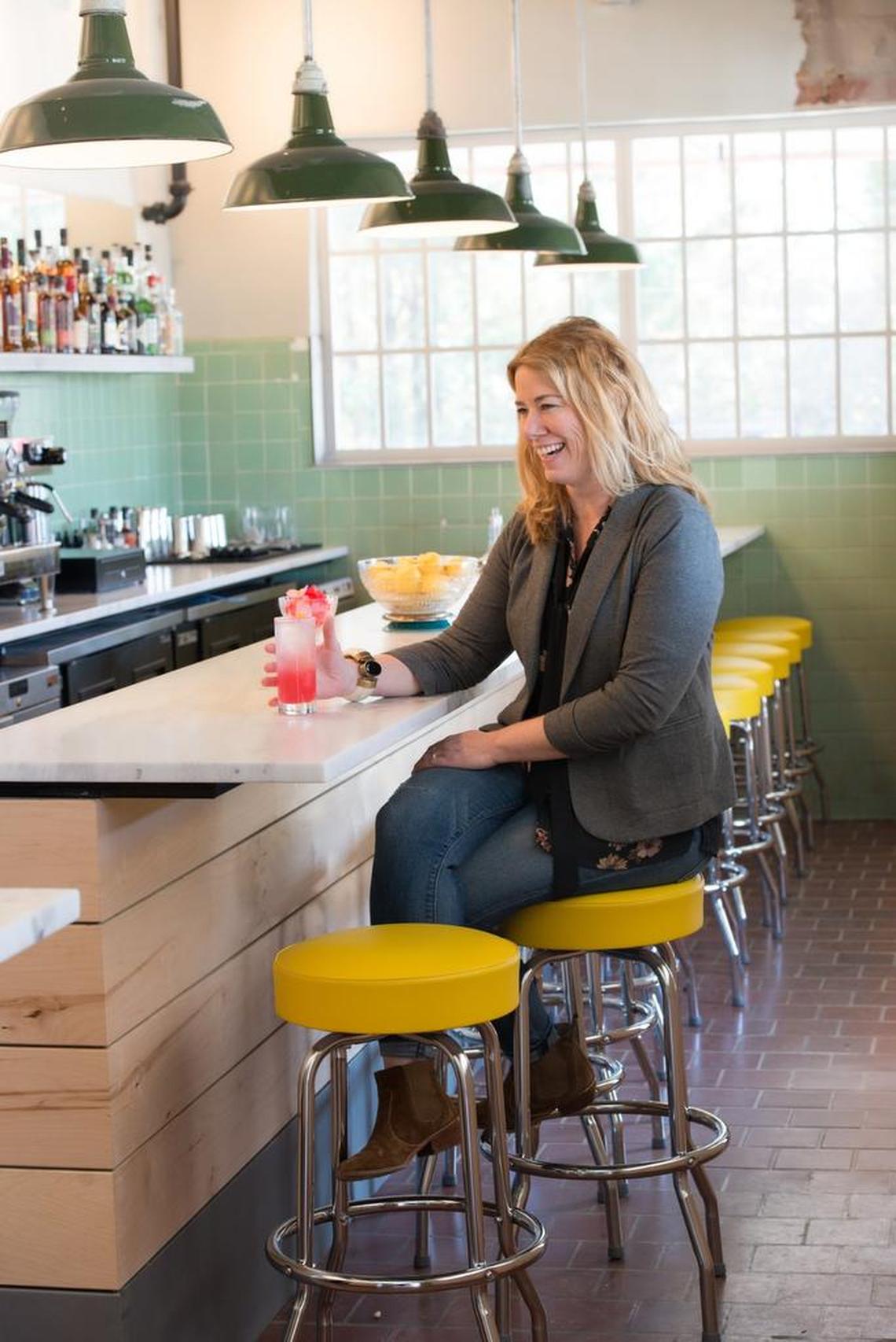 Coleen Speaks owns PoshNosh and Hummingbird in the Dock 1053 warehouse district.