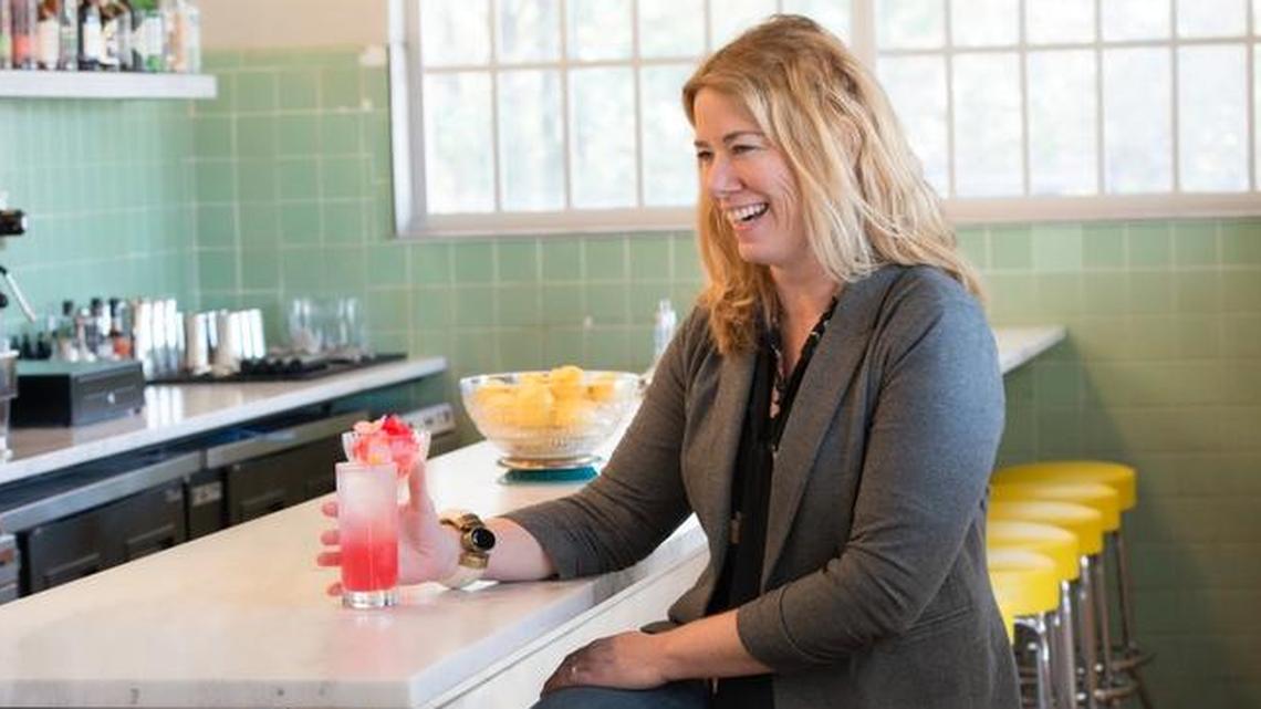 Coleen Speaks opened PoshNosh Catering 10 years ago and just opened her first restaurant, Hummingbird, in the Dock 1053 warehouse district.