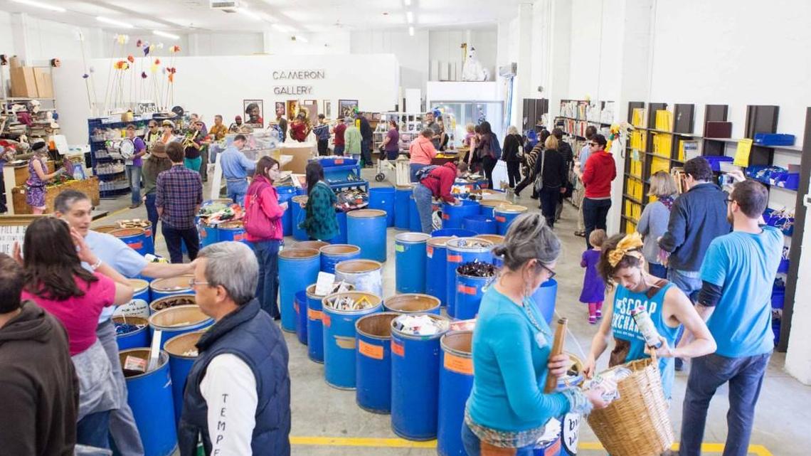 The Scrap Exchange is a creative reuse center that has grown steadily over its 25-year history and is ready to embark on a decade-long journey to turn part of the Lakewood Shopping Center into a creative reuse arts district (RAD).