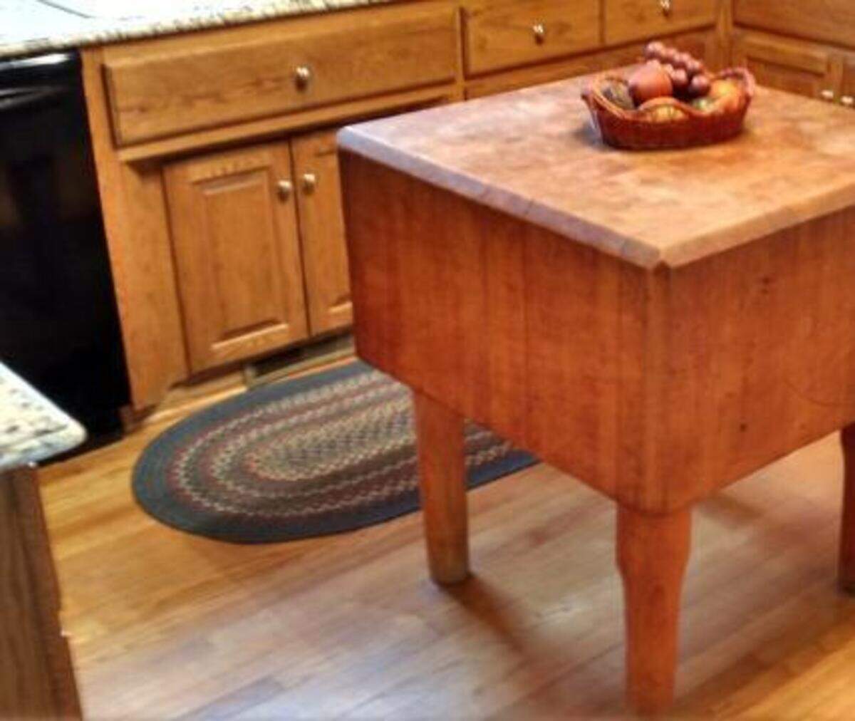 
This butcher block has been a constant in Dave and Paula Keith’s 42 years of married life.
